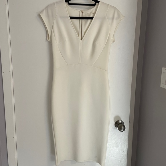 White Sheath Dress - Picture 1 of 8